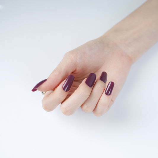 Dark Violet | Uñas de gel
