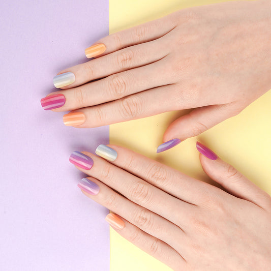 Universo de Color🧡 | Uñas de gel