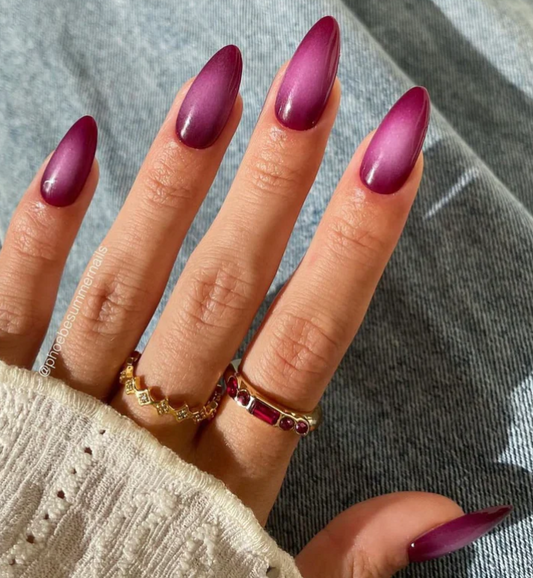 Purple Sky 🌌 | Uñas de gel