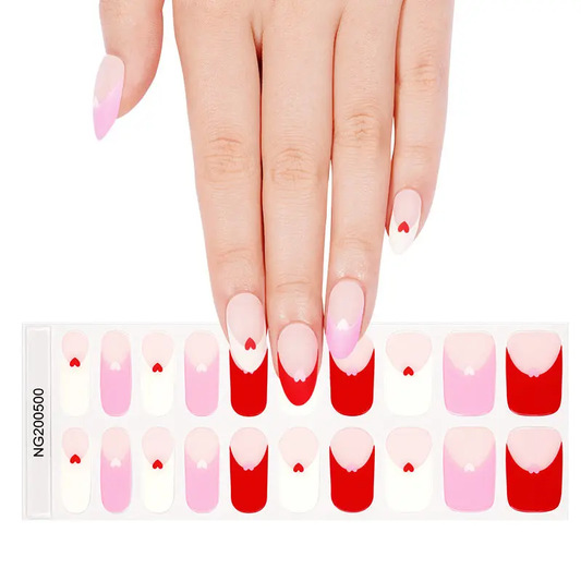 Corazón Francés 💘 | Uñas de gel