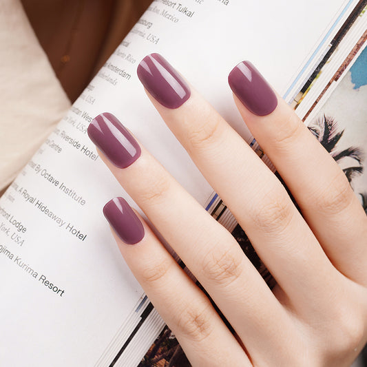 Purple Dark 💜 | Uñas de gel