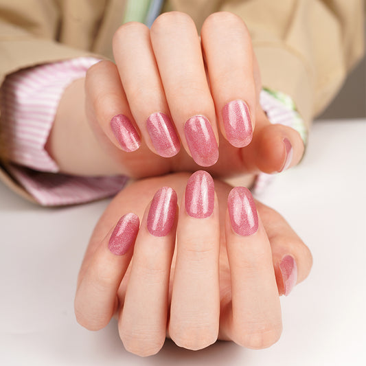 Shiny Rosé  | Uñas de gel