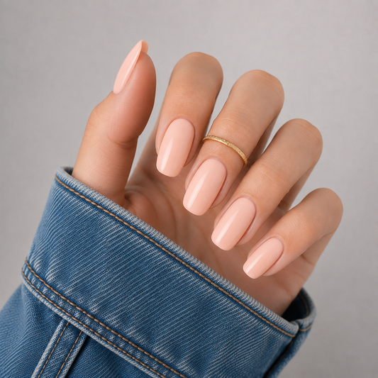 Damasco Pastel | Uñas de gel