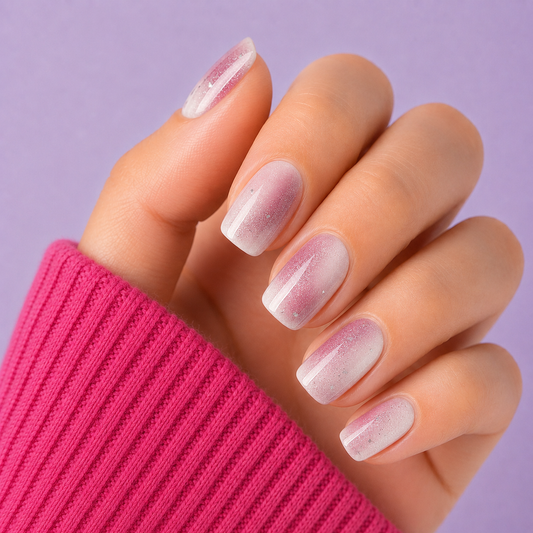 Purpura Estela 💜💫 | Uñas de gel