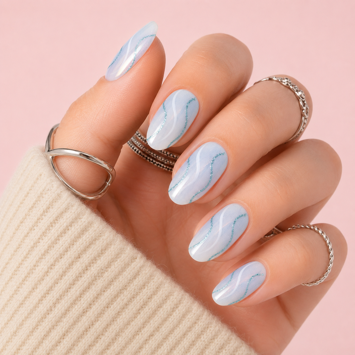 Blue Shine ✨ | Uñas de gel