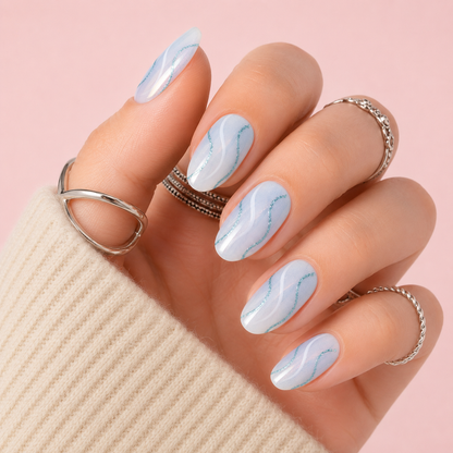 Blue Shine ✨ | Uñas de gel