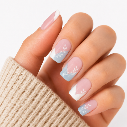 Francesa Blue 🩵 | Uñas de gel