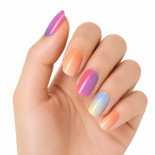 Universo de Color🧡 | Uñas de gel