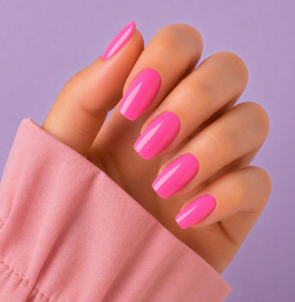 Barbie Pink | Uñas de gel