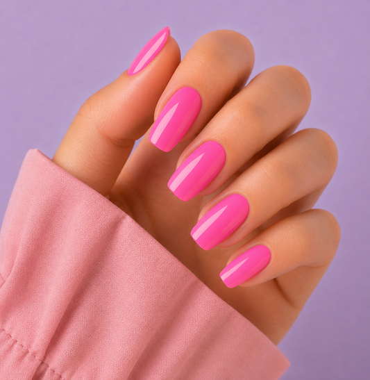 Barbie Pink | Uñas de gel