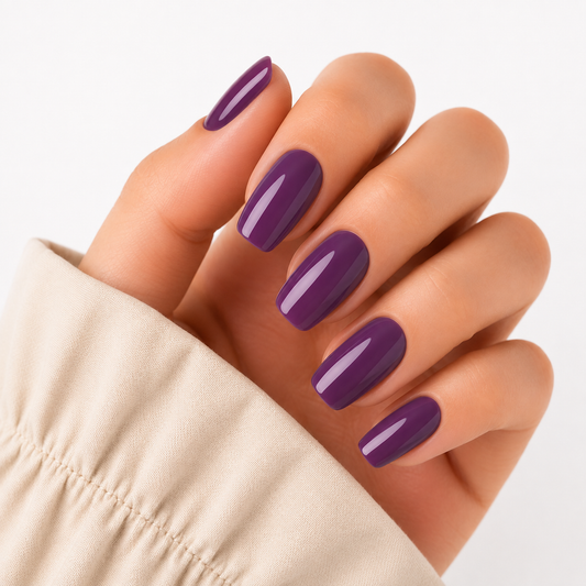 Dark Violet | Uñas de gel