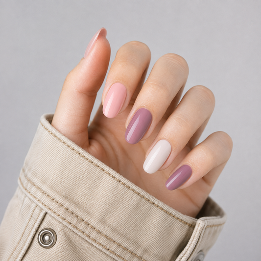Rosé Glam | Uñas de gel