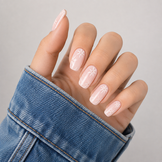 Pink Flower | Uñas de gel