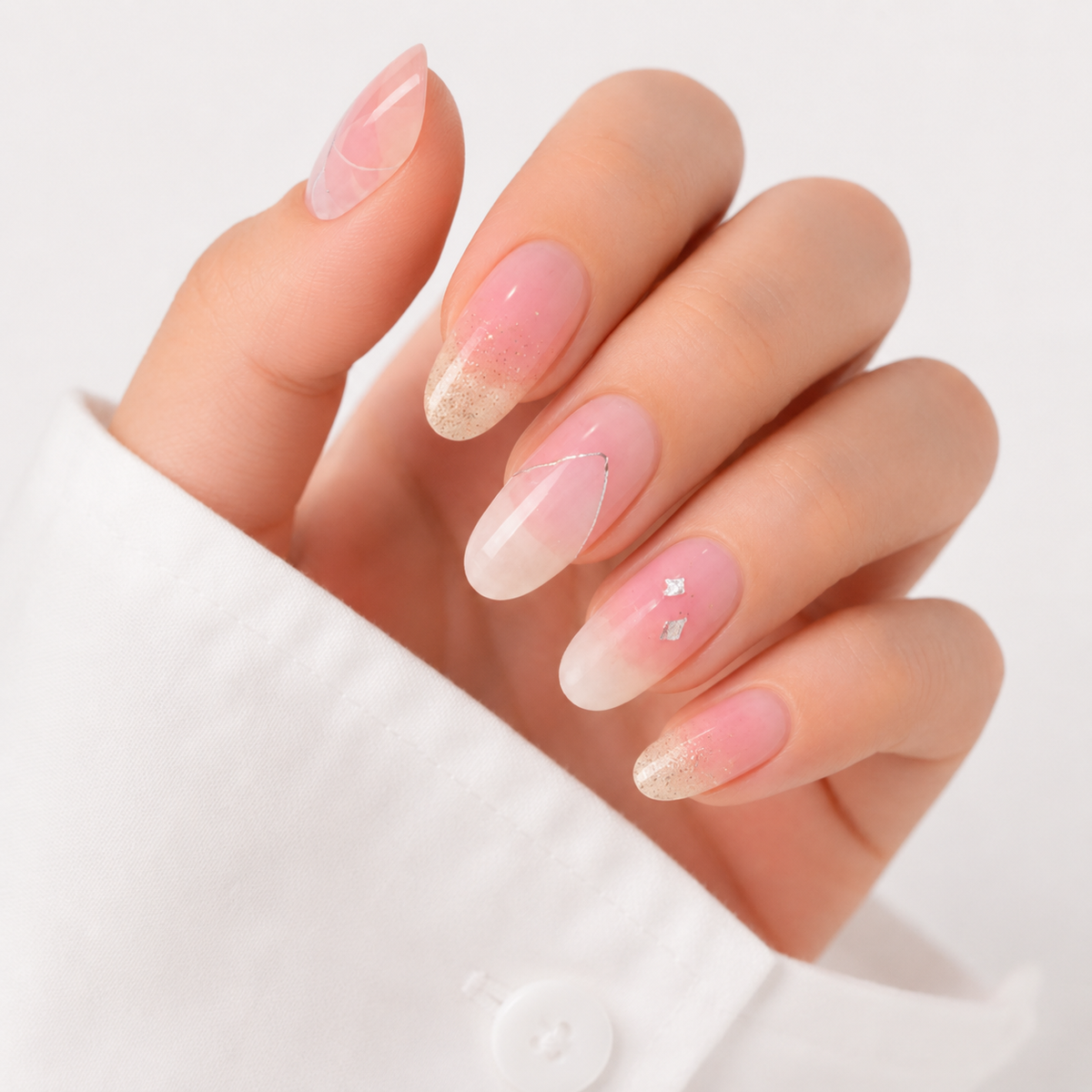 Silver Star 🩶 | Uñas de gel